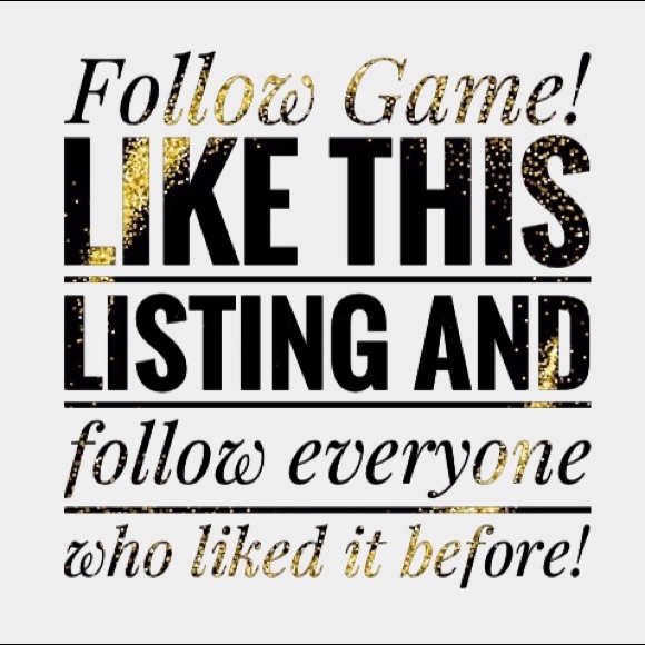 Other - Let’s get more followers Follow Everyone that like